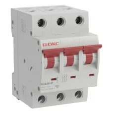 YON max MD63N 3P 20А 6кА C (MD63N-3PC20). Автоматический выключатель. ДКС