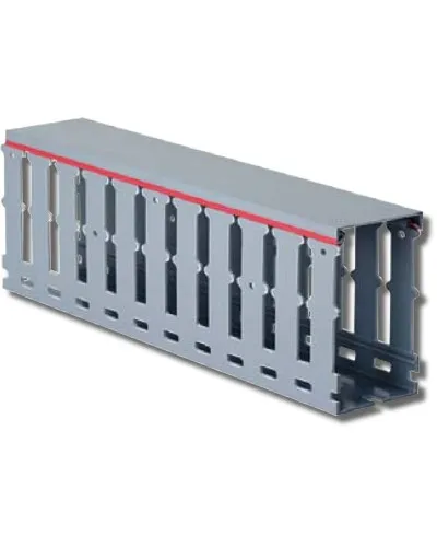 Короб перфорированный, серый RL12 40x40 (00134RL): Короб перфорированный в Щелково