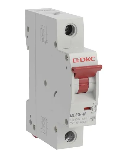 YON max MD63N 1P 25А 6кА C (MD63N-1PC25). Автоматический выключатель. ДКС в Щелково