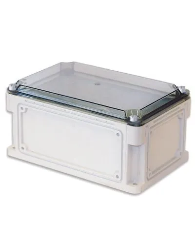 Корпус RAM box 600х300х146, высота крышки 21 мм, IP67 (563211). Корпус с фланцами и прозрачной крышкой, без монтажной платы. ДКС в Щелково