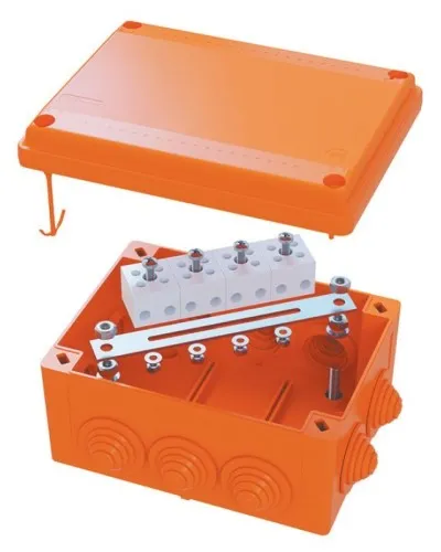 Коробка FS 100х100х50 5P (FSB10510): Коробка ответвительная огнестойкая из термопласта в Щелково