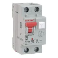 АВДТ YON MDR63 C16 2P 10mA (MDR63-21C16-A). Автоматический выключатель дифференциального тока. ДКС