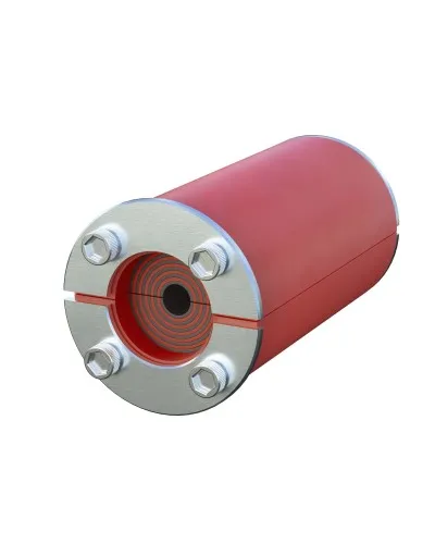 Проходка круглая, нержавеющая, D68х70 мм для кабелей D28-48 мм (DXF3115): Проходка круглая, нержавеющая в Щелково