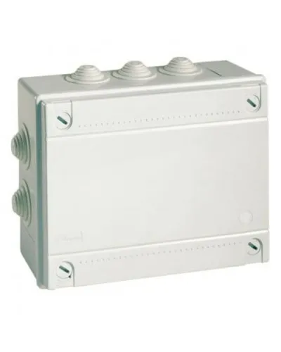Коробка ответвительная с кабельными вводами IP55, 240х190х90 (54200). Коробка ответвительная. ДКС в Щелково