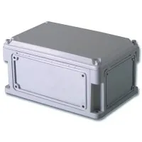 Корпус RAM box 300х150х146, высота крышки 21 мм, IP67 (531210). Корпус с фланцами и непрозрачной крышкой, без монтажной платы. ДКС