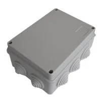 Коробка BJB/JBS150 150х110х70, 10 вых., IP55, серая (44009HF). Коробка монтажная, без галогена. Экопласт