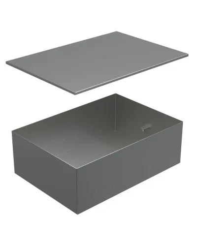 Коробка металлическая с крышкой для заливки в пол BOX/8-12 (70181): Коробка металлическая с крышкой для заливки в пол 309х217х105мм, для люков 70083, 70012 в Щелково