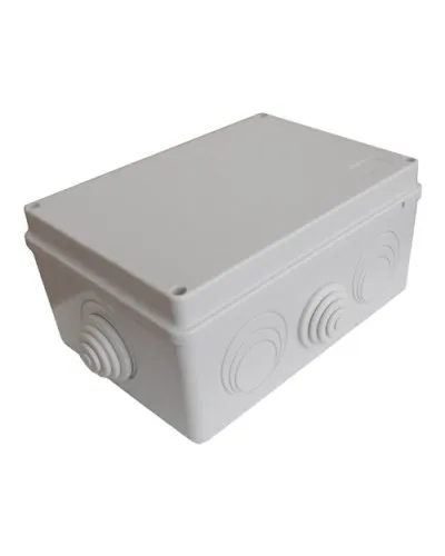Коробка JBS210 210х150х100, 8 вых., 24P (0,15...2,5мм²) серая (43636HF-GR). Коробка монтажная, огнестойкая, без галогена. Экопласт в Щелково
