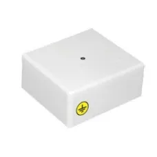 Коробка MB75 75х75х40, 5P (1,5…2,5мм²) белая (46031PE-HF-W). Коробка монтажная, огнестойкая, без галогена. Экопласт
