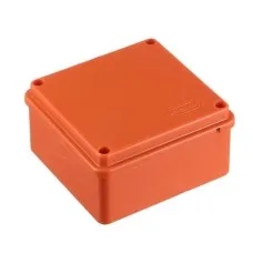 Коробка JBS100 100х100х55, 6P (0,15...2,5мм²) (42017HF). Коробка монтажная, огнестойкая, без галогена. Экопласт
