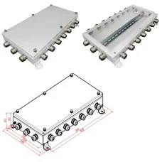 КМ IP66-2040. Коробка монтажная электротехническая. Гефест