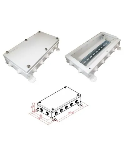 КМ IP55-1530. Коробка монтажная электротехническая. Гефест в Щелково