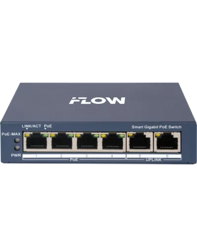 F-SW-EM606POE-VM. Коммутатор с POE. i-FLOW в Щелково
