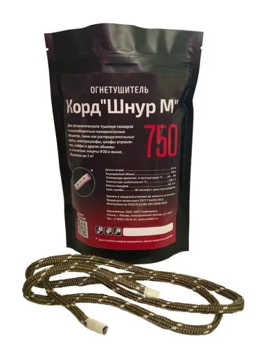 Корд Шнур М 750. Автономная установка пожаротушения комбинированного действия с ТЕРМА-ОТВ. МТС Снабжение в Щелково