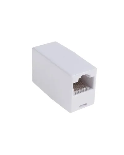 RJ-45 (розетка)-RJ-45 (розетка) (белый): Разъем распределительный в Щелково