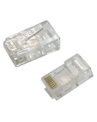 RJ-45 джек (8P8C) (100 шт). Разъем RJ-45. Прочие зарубежные в Щелково