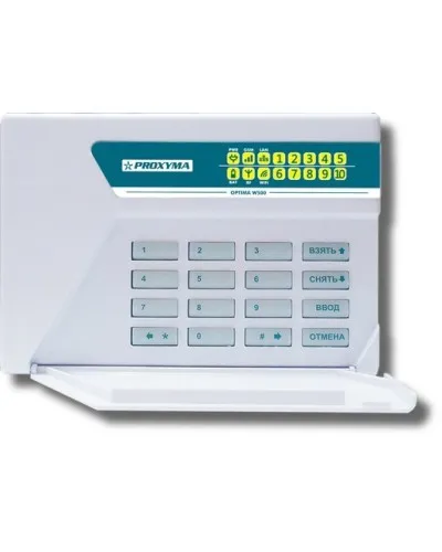 W500BL Optima. Объектовый прибор с встроенными GSM, РПП БРИЗ и Ладога-РК и проводными шлейфами. Проксима в Щелково
