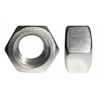 Гайка шестигранная нержавеющая (А2) M10 (DIN 934) (200 шт) (PR08.7457). Гайка шестигранная нержавеющая (А2). Промрукав