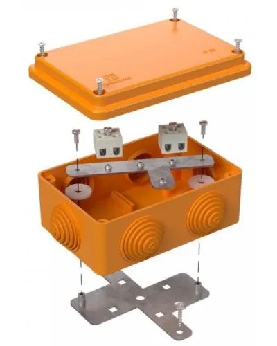 Коробка огнестойкая 120х80х50 (40-0340-FR2.5-4). Коробка огнестойкая для открытой установки. Промрукав в Щелково