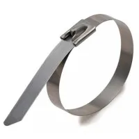 Стяжки кабельные стальные СКС (304) 12х400 (50 шт) (PR08.4866). Стяжки кабельные стальные. Промрукав