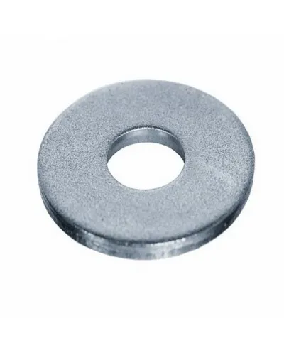 Шайба с широкими полями (кузовная) оцинкованная M10 (DIN 9021) (100 шт) (PR08.2379). Шайба с широкими полями. Промрукав в Щелково