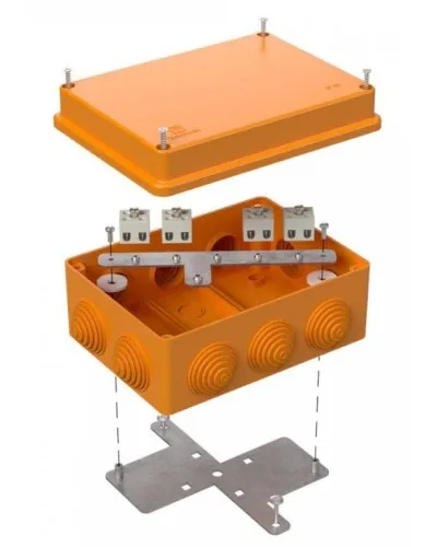 Коробка огнестойкая 150х110х70 (40-0310-FR1.5-8). Коробка огнестойкая для открытой установки. Промрукав в Щелково
