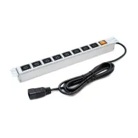 PDU-8xC13-C20. Блок розеток. Штиль