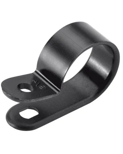 Серьга для кабеля D5 (черная). Клипса. Спецприбор в Щелково