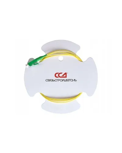 ШОС-SM/0.9 мм-LC/APC-p/t -1.0м (130201-03690). Пигтейл оптический. ССД (Связьстройдеталь) в Щелково