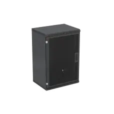 ШТ-НСр-15U-600-450-П-Ч (130411-01549). Шкаф телекоммуникационный 19 настенный 15U. ССД (Связьстройдеталь)
